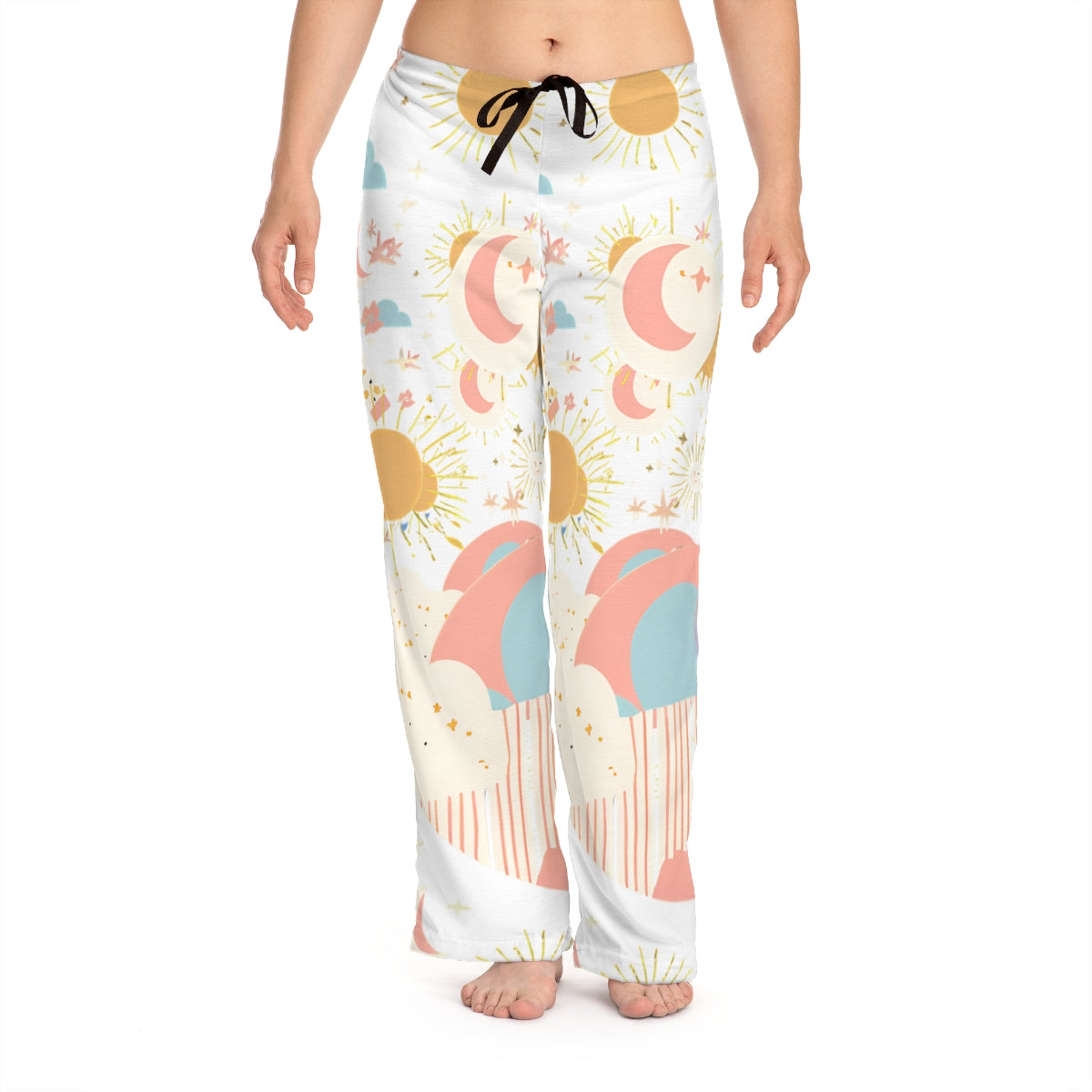 Boho Sun & Moon Women's Pajama Pants